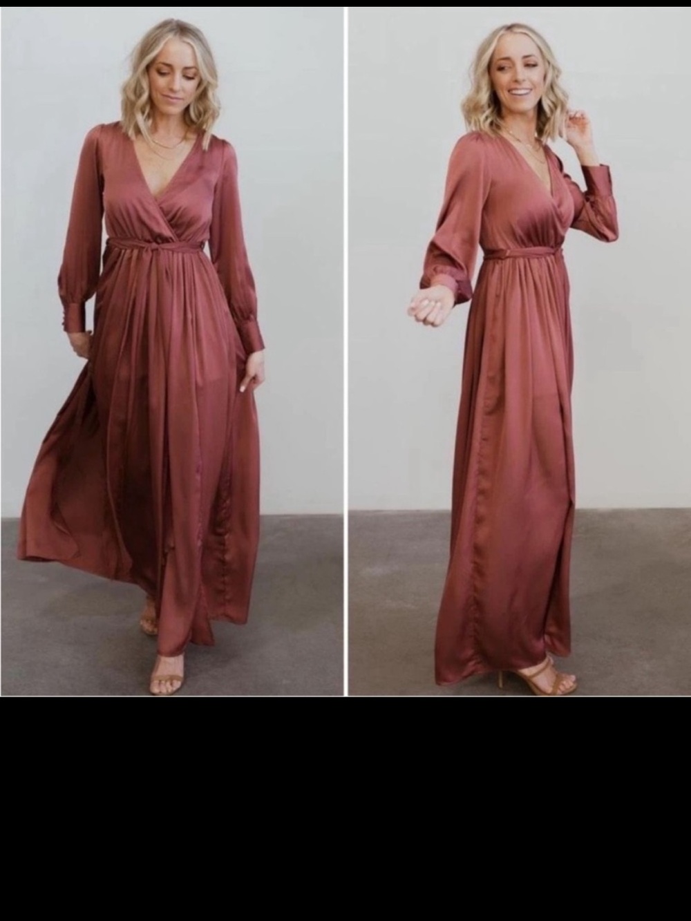 Baltic Born • Jenna Wrap Maxi Dress